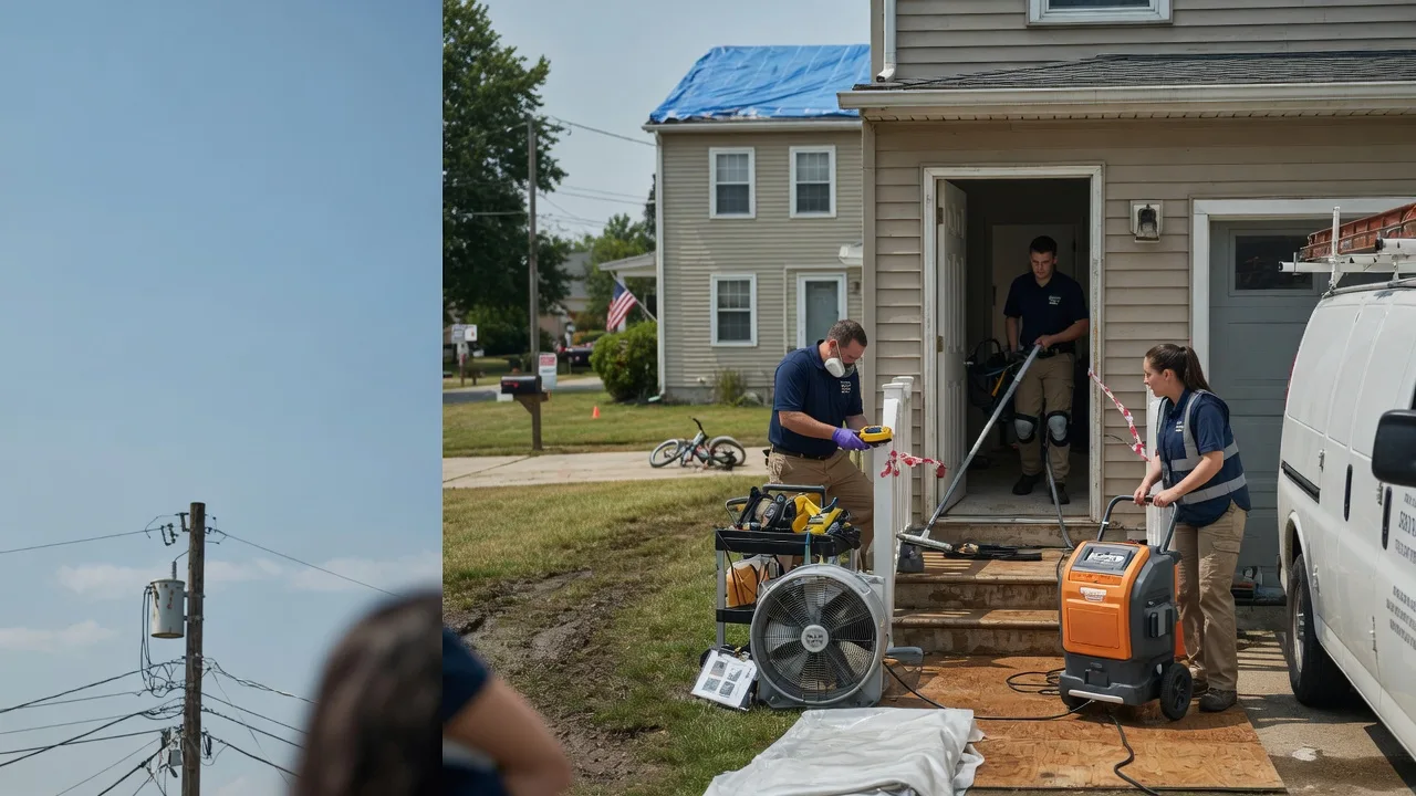 Water Damage Repair in New Madison, OH near me